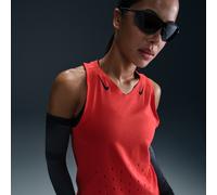 Nike AeroSwift Women's Dri-FIT ADV Running Vest - Red - Polyester S (UK 8-10)