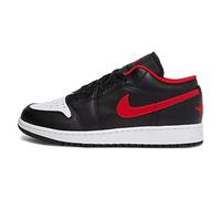 NIKE - Air 1 Low GS - 553560063 - Color: Black - Size: 4.5 UK