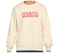 Nike - Air Crew Fleece - Jumper size S, white/sand