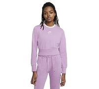 NIKE Air Crew Women's Sweatshirts Violet Shock/White M