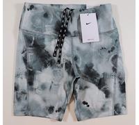 NIKE AIR FAST RUNNING DRI FIT GRAPHIC 7" TIGHT SHORTS GREY DM7791-084 WOMEN XS S