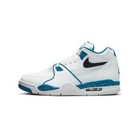 NIKE AIR Flight 89 Men's Trainers Sneakers Leather Shoes 306252 (White/Dark Obsidian 116) UK9 (EU44)