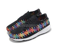 Nike Air Footscape Woven Rainbow Black Multi Women Unisex Casual FB1959-002