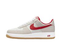 Nike Air Force 1 '07 LV8 Men's Shoes (Summit White/White/Gum Yellow/Varsity Red), Summit White/White/Gum Yellow/Varsity Red, 9.5