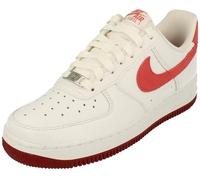 NIKE FQ7626 Air Force 1 '07 Men White/Adobe-Team RED-Dragon RED, 5.5 UK