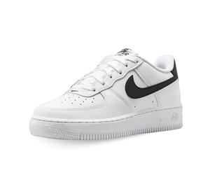NIKE Air Force 1 Bg Boys Trainers White/Black 2.5 UK