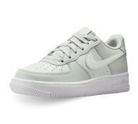 Nike Air Force 1 Big Kids' Shoes (FV5948-007, Light Silver/Spruce Aura/White/Sail) Size 5