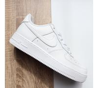Nike Air Force 1 Girls Boys Shoes Trainers uk Size 3 to 6 Triple White