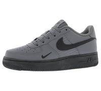 Nike Air Force 1 GS Children's Trainers 35.5 EU IH4475-025 - Leather, Nike Air Cushioning, Rubber Sole, Cool Grey/Anthracite
