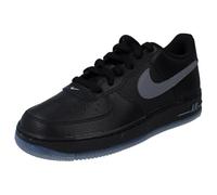 NIKE Air Force 1 GS Trainers IM6027 Sneakers Shoes (UK 6 US 6.5Y EU 39, Black Cool Grey 010)