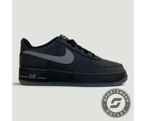 Nike Air Force 1 GS - UK 4 & 5 - Black/Grey (IM6027-010)