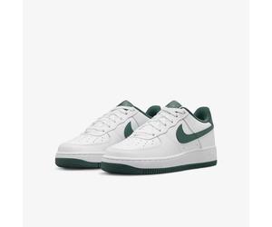 Nike Air Force 1 GS White/Green FV5948 110 Size UK 6_7Y Brand New & Authentic ✅