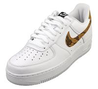 Nike Air Force 1 Low Retro Premium Mens Fashion Trainers in White Gold - 6.5 UK
