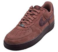 Nike Air Force 1 Low Retro Prm Qs Mens Fashion Trainers in Red Sepia - 9 UK