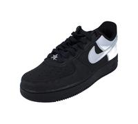 Nike Air Force 1 Low Retro Sneaker (Black/Chrome-Black - 8) - Size 8 - Men's