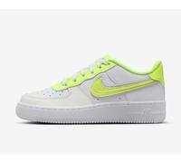 NIKE AIR FORCE 1 LV8 (GS) SIZE UK 4.5 EUR 37.5 (DV1680 100) WHITE/VOLT
