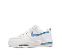 Nike Air Force 1 Men's White/Blue Sneakers, white, 7.5 UK