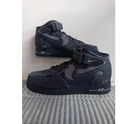 NIKE AIR FORCE 1 MID '07 LX ,,Off Noir - Black'' SIZE UK 9 EUR 44 (DQ7666 001)