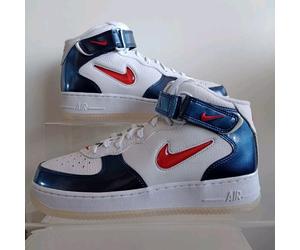 NIKE AIR FORCE 1 MID QS ,,Independence Day'' SIZE UK 8.5 EUR 43 (DH5623 101)
