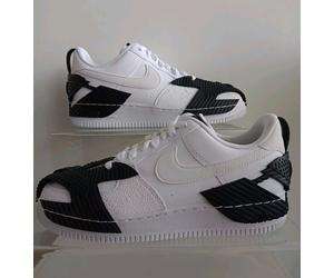 NIKE AIR FORCE 1 NDSTRKT AF1 SIZE UK 7 EUR 41 (CZ3596 100) WHITE / BLACK