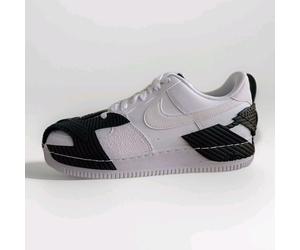 NIKE AIR FORCE 1 NDSTRKT AF1 SIZE UK 7 EUR 41 (CZ3596 100) WHITE / BLACK