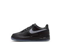 Nike Air Force 1 Older Kids' Shoes - Black 4