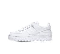 Nike Air Force 1 Shadow trainers in triple white