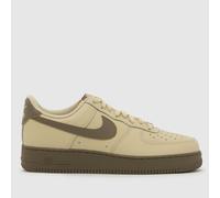 Nike Air Force 1 Trainers in Beige & Brown UK 11 (EU 46)