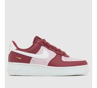 Nike Air Force 1 Trainers in Pink Multi UK 4 (EU 37½)