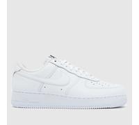 Nike Air Force 1 Trainers in White UK 7 (EU 41)