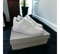 Nike Air Force 1 White Brand New with Box Size 8 - FREE UK NEXT DAY DELIVERY
