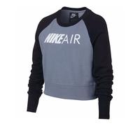 Nike Air Girls Crew Sweatshirt Size: Youth Small - 8-10 years, Colour: Slate