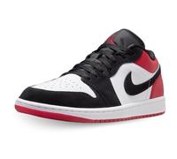 Nike - Air Jordan 1 Basso, Men's Basketball Shoes, White Black Red, 44.5 EU