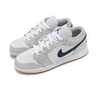 Nike Air Jordan 1 Low GS AJ1 Georgetown Kids Youth Women Casual Shoes 553560-146