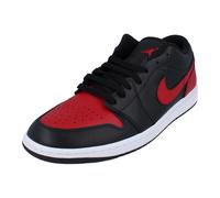 Nike Air Jordan 1 Low Men's Shoes - Black 11