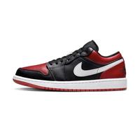 NIKE Air Jordan 1 Low Men's Trainers 553558 (Black/Gym Red/White 066) UK 9 (EU 44)