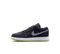 Nike Air Jordan 1 Low Older Kids' Shoes - Black 3.5