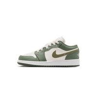 Nike Air Jordan 1 Low Older Kids' Shoes - Green 6 (EU 39)