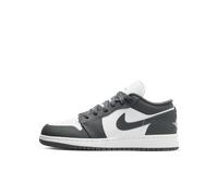 Nike Air Jordan 1 Low Older Kids' Shoes - Grey 4.5