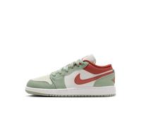 Nike Air Jordan 1 Low Older Kids' Shoes - White 6 (EU 39)
