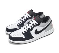 Nike Air Jordan 1 Low SE AJ1 White Black Matte Silver Fire Red Men HF3148-106