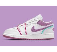 NIKE AIR JORDAN 1 LOW SE (GS) KNIT SIZE UK 5.5 EUR 38.5 (DM9037 100)
