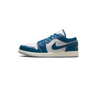 NIKE Air Jordan 1 Low SE Mens Trainers FN5214 Sneakers Shoes (UK 10 US 11 EU 45, White Industrial Blue 141)