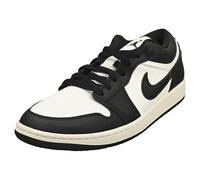 Nike Air Jordan 1 Low Se Womens Casual Trainers in Black White - 9.5 UK