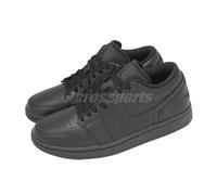Nike Air Jordan 1 Low Triple Black Men Classic Casual Shoes AJ1 553558-093