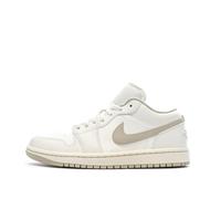 NIKE Air Jordan 1 Low Unisex Ecru/Brown Trainers