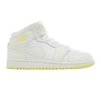 Nike Air Jordan 1 Mid (GS) White High Tops Youths - UK 4.5