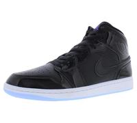NIKE Air Jordan 1 Mid Men's Shoes Black/Dark Concord-White DV1308-004 11.5, Black/Dark Concord-white, 10.5 UK