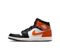 Nike Air Jordan 1 Mid Men's Shoes - Orange 7.5