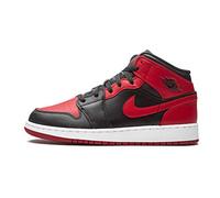NIKE Air Jordan 1 Mid, Men's Sneakers, red, 5 UK
